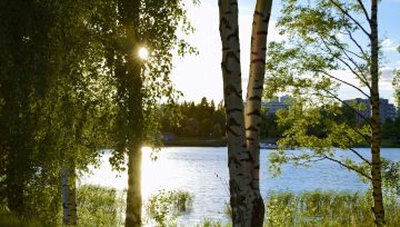 Työmatkalla Vaasassa ei tarvitse vain istua toimistossa.